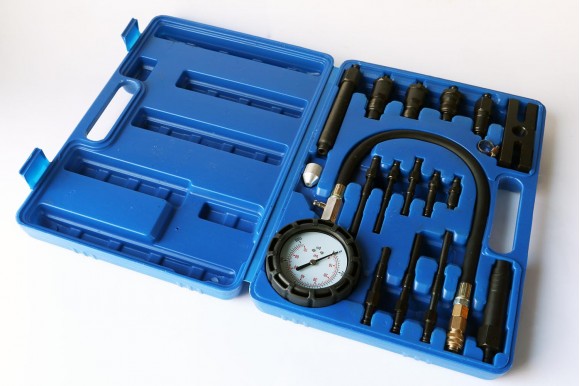 Compressie test set voor dieselmotoren 16-delig